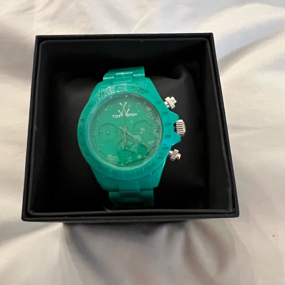 Toywatch, Monochrome Chrono Green. Brand new with box and papers.